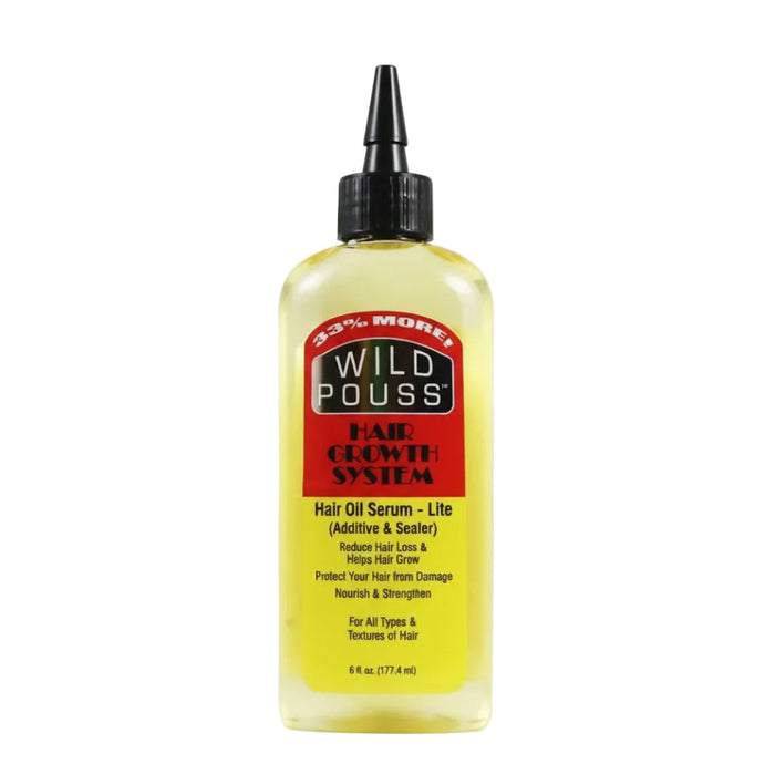 wild pousse hair growth system 177.4ml nourishing scalp treatment strengthening leave in hair care supports healthy hair growth lightweight non greasy hair product