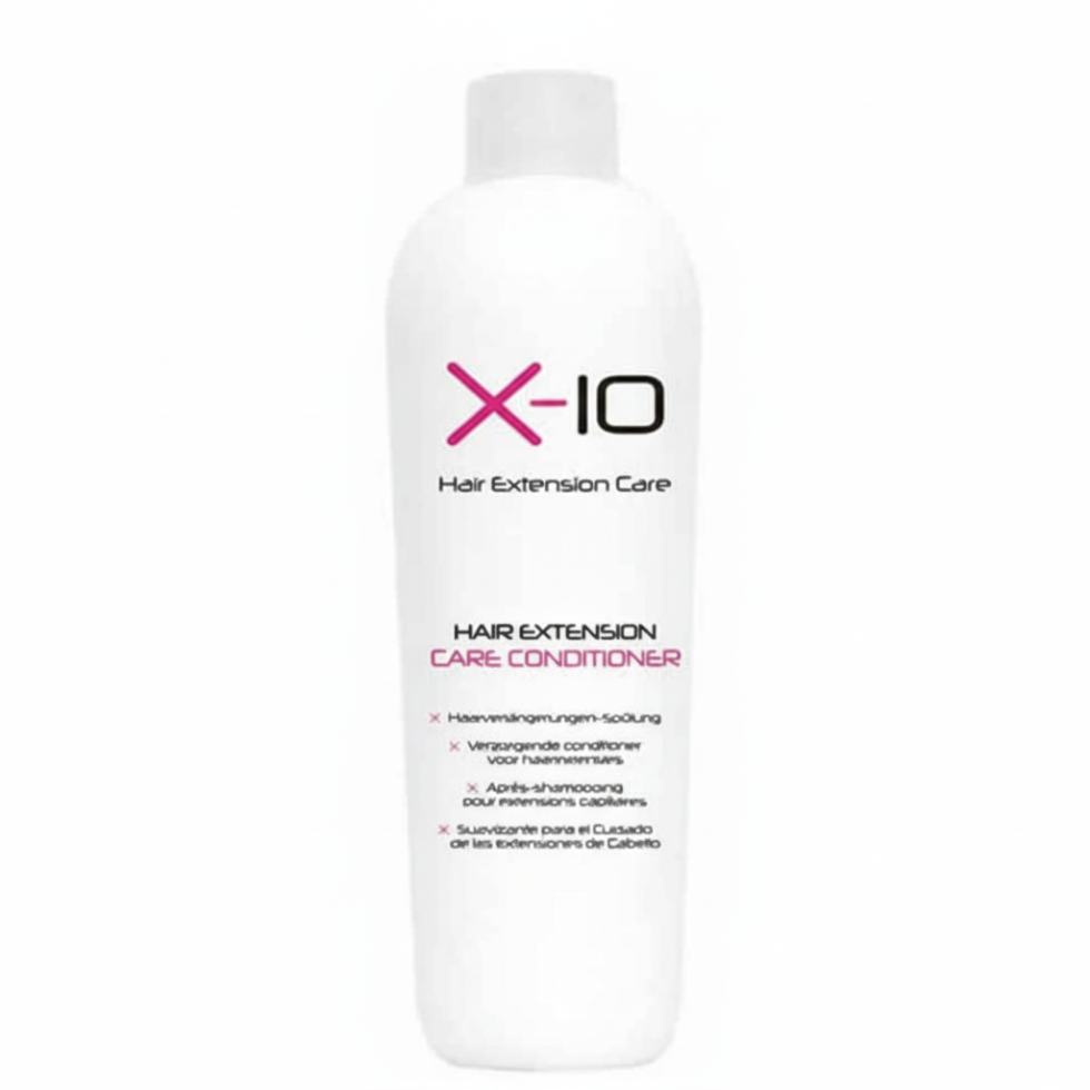 x-10 hair extension care conditioner moisturize detangle smooth soft shiny manageable hair