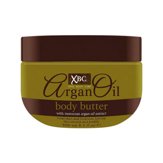 xbc argan oil body butter 250ml for deep moisturizing soft smooth and healthy skin