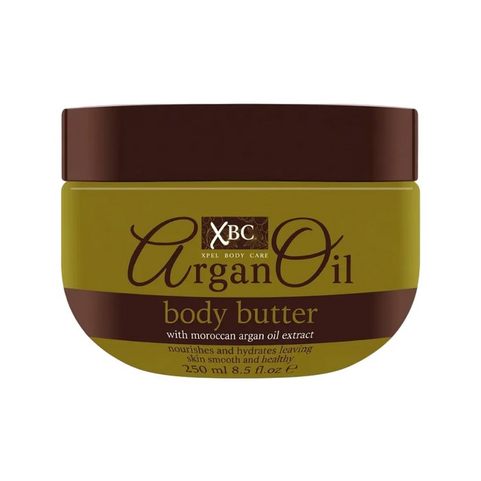 XBC Argan Oil Body Butter 250ml | Deep Moisturising & Soft Skin Care