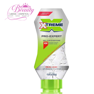 Xtreme Pro-Expert Clear Hair Gel 500g | Alcohol-Free Extra Hold Styling