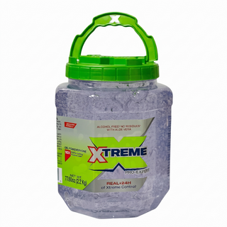 xtreme pro expert 24h control hair gel 2.2kg alcohol free strong hold professional styling shine