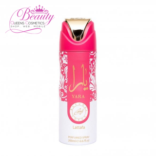 Yara Candy Deodorant Body Spray 200ml By Lattafa  | Sweet Fruity & Vanilla Perfume for Women