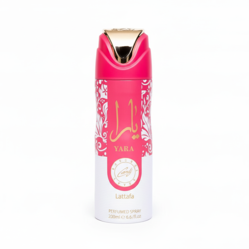 Yara Candy deodorant body spray 200ml sweet fruity vanilla perfume for women