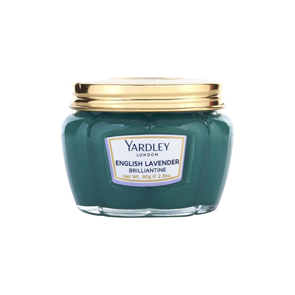 Yardley London English Lavender Brilliantine 80g for shiny smooth styled lavender scented hair
