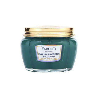 Yardley London English Lavender Brilliantine 80g for shiny smooth styled lavender scented hair

