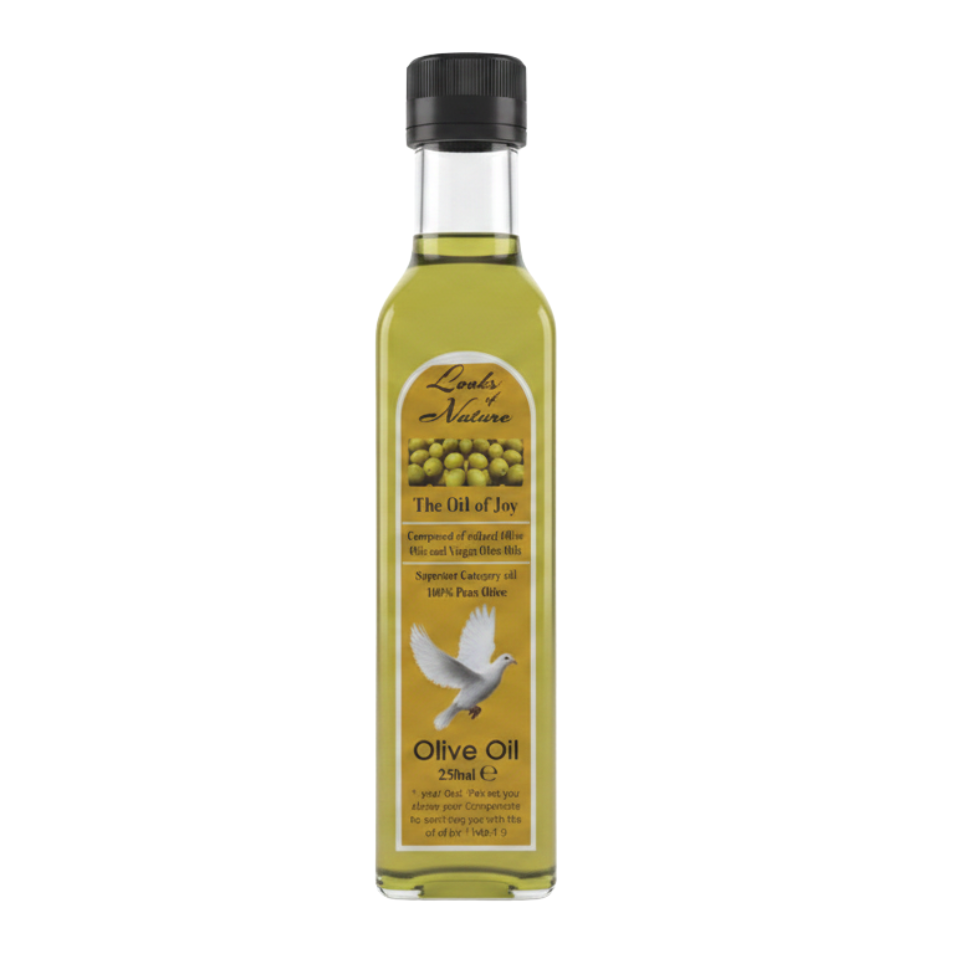 Young & Natural olive oil 250ml 100 percent pure skin and hair care oil for deep nourishment and natural glow