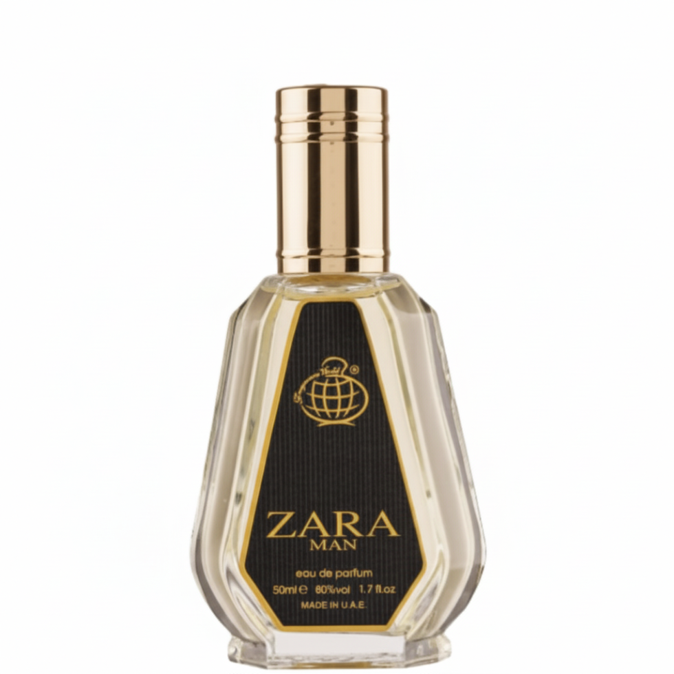 Zara Man Gold Perfume Fragrance World inspired woody spicy long lasting men fragrance perfume