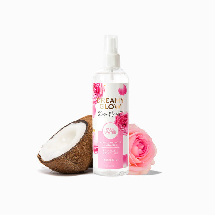 Absolute New York Dreamy Glow Rose & Rice Water Mist 250ml | Hydrating Mist