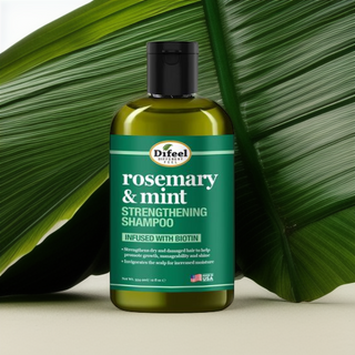 Difeel Rosemary & Mint Shampoo 355ml | Strengthen, Nourish & Promote Hair Growth