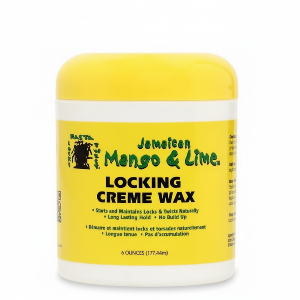 jamaican mango and lime locking creme wax soft hold for healthy locs moisturizing frizz control styling wax