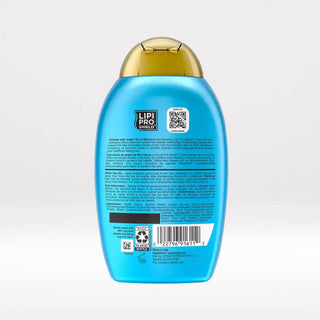 ogx argan oil of morocco shampoo 385ml repair hydrate dry hair nourishing shine smoothing shampoo for damaged hair care