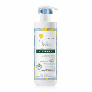 bebe klorane moisturizing lotion 750ml baby hydrating skin care gentle calendula lotion for soft smooth and sensitive baby skin care