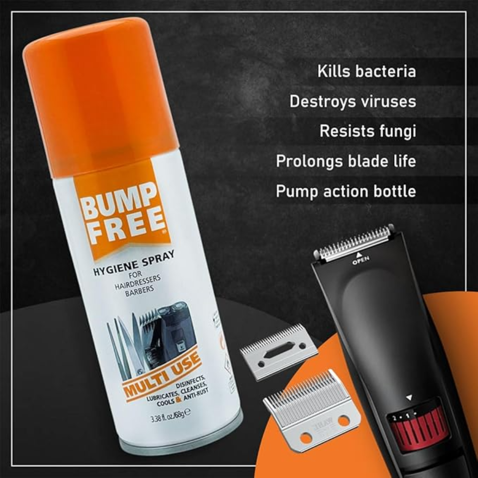 bump free hygiene spray 3.38oz post hair removal soothing spray razor bump care ingrown hair prevention