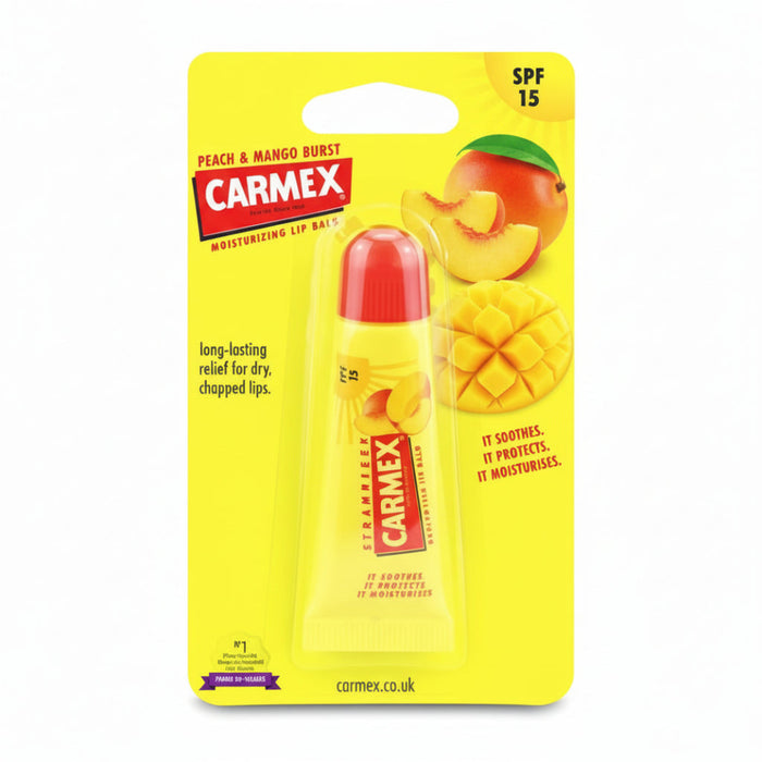 Carmex Moisturising Lip Balm Strawberry Tube | Hydrating Lip Care Balm