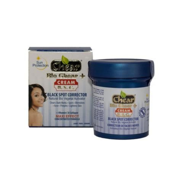 chear bio black spot corrector cream 30ml dark spot treatment vitamin c niacinamide licorice skin brightening even tone care cream