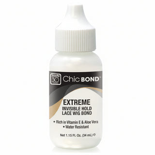Chic Bond Extreme Invisible Hold Lace Wig Bond 34ml strong waterproof lace wig glue UK invisible hairline adhesive