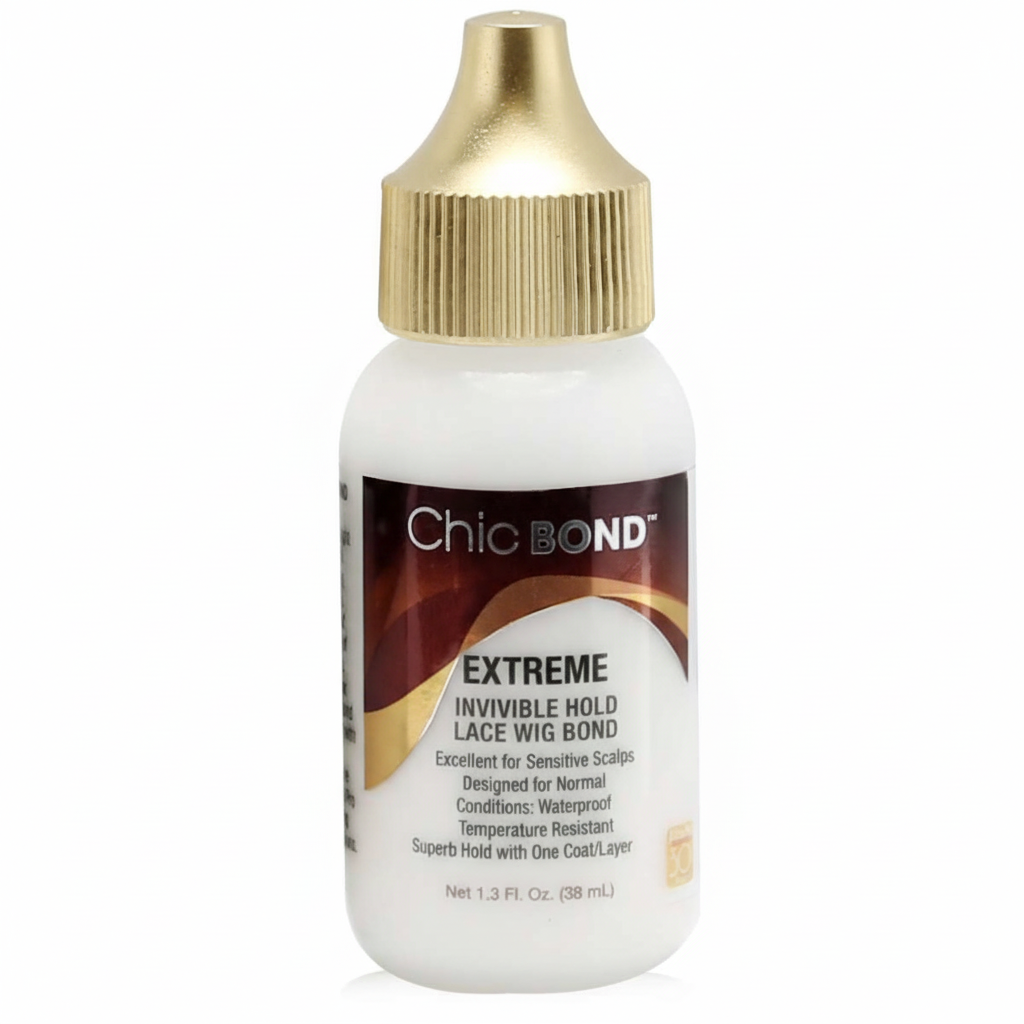 Chic Bond Extreme Invisible Hold Lace Wig Bond 34ml waterproof wig glue UK with gentle and residue-free finish