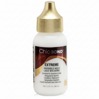 Chic Bond Extreme Invisible Hold Lace Wig Bond 34ml waterproof wig glue UK with gentle and residue-free finish