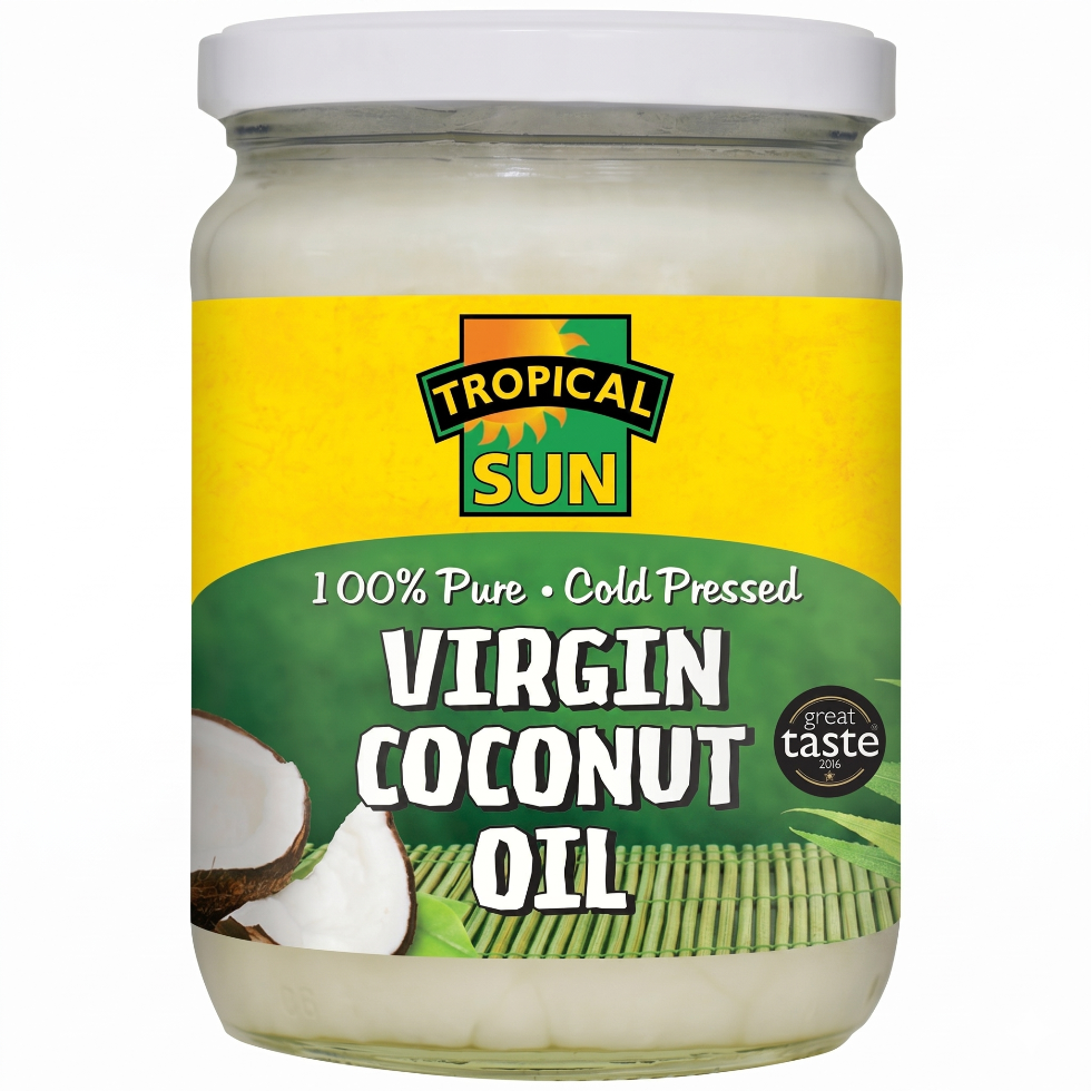 coconut oil 100 percent pure cold pressed virgin 480ml natural hair and skin nourishing oil