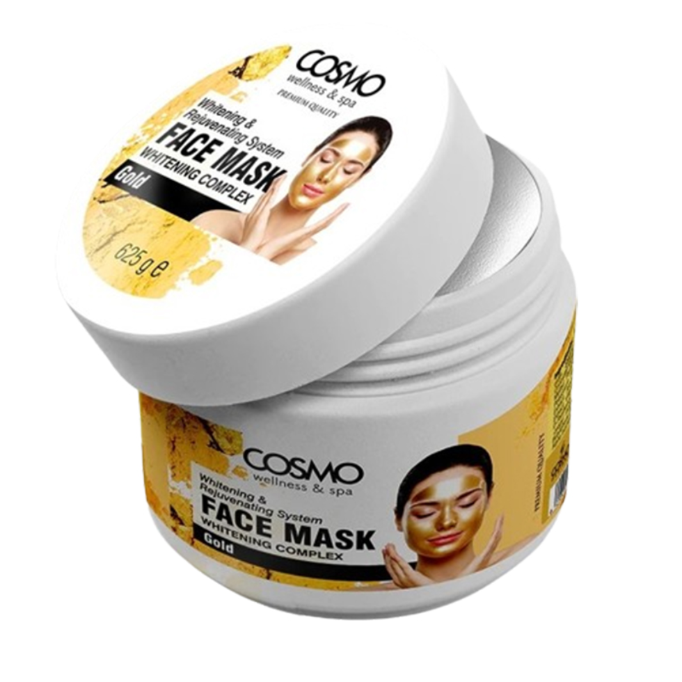 COSMO gold face mask 625g anti aging brightening and moisturizing skin care for youthful glow