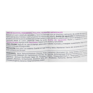 Cosmo Avocado Soothing Conditioner 1000ml- Hydrating Care for Dry & Damaged Hair