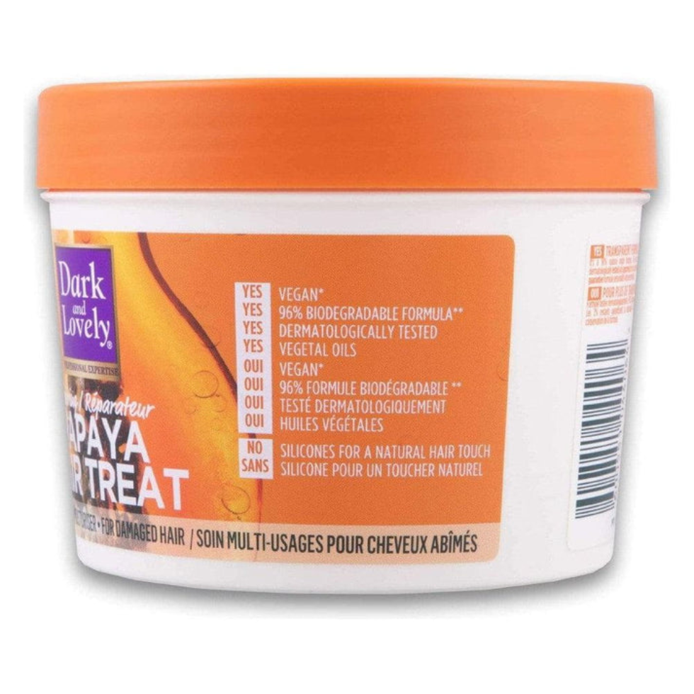 dark and lovely repair papaya hair treatment 390ml repair damaged hair deep conditioning mask