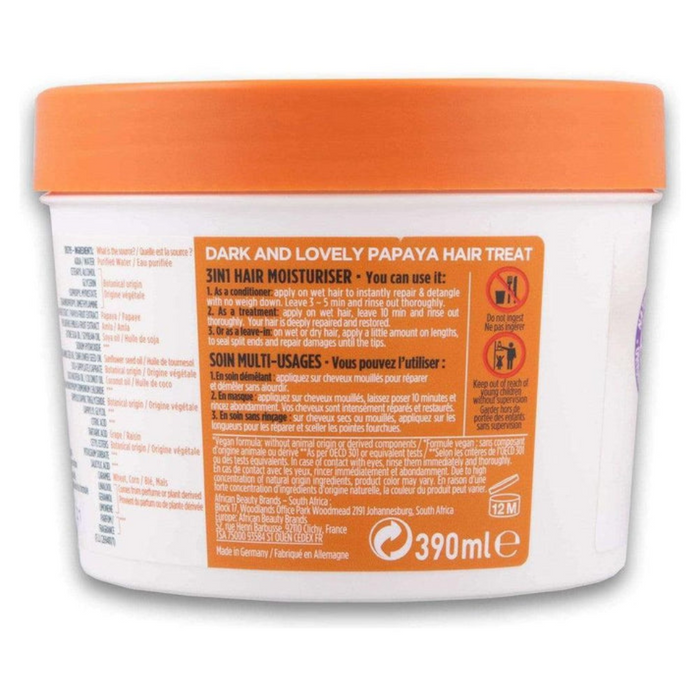 Dark & Lovely Repair Papaya Hair Treatment 390ml | Repair Damaged Hair
