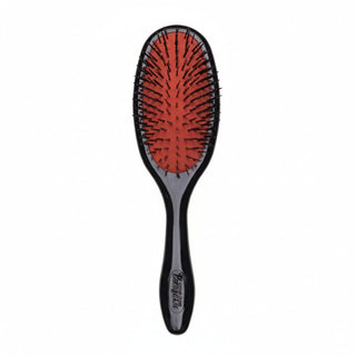denman d80s wig and hair extensions small grooming brush detangling brush for smooth frizz free styling synthetic and human hair care brush