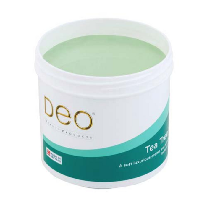 deo tea tree wax 425g gentle soothing wax sensitive skin hair removal salon waxing product