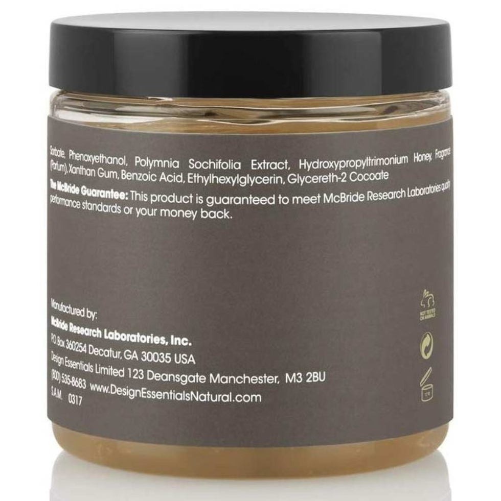 design essentials almond avocado honey curl forming custard 12oz frizz free curl defining styling cream for soft shiny natural curls and coils