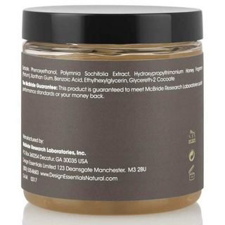 design essentials almond avocado honey curl forming custard 12oz frizz free curl defining styling cream for soft shiny natural curls and coils