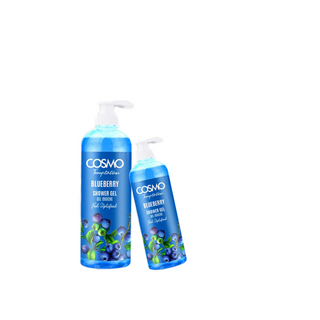 Cosmo Temptation Blueberry Shower Gel 1000ml- Hydrating & Refreshing Body Wash