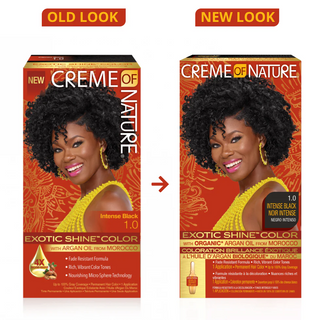 Creme Of Nature Exotic Shine Color with Argan Oil | Vibrant, Nourished Hair