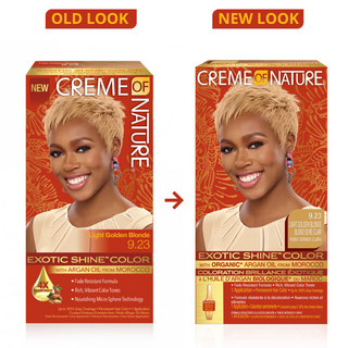Creme Of Nature Exotic Shine Color with Argan Oil | Vibrant, Nourished Hair