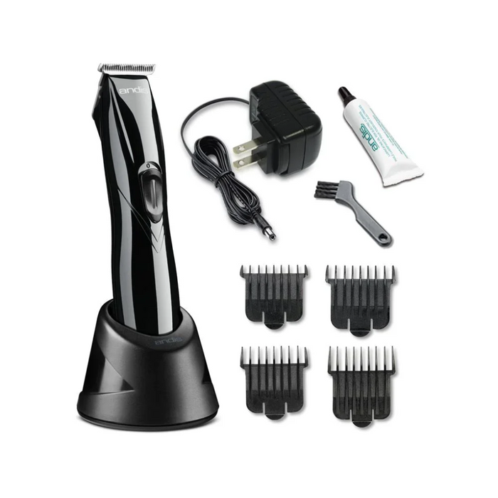 andis pro li cordless black t blade precision hair trimmer barber detailing tool lithium battery