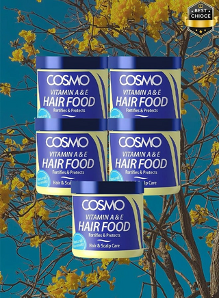 Cosmo Vitamin A & E Hair Food 170ml- Strengthen, Nourish & Protect Hair & Scalp