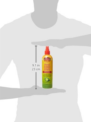 African Pride Braid Sheen Spray 12oz- Moisturizes, Soothes & Adds Shine