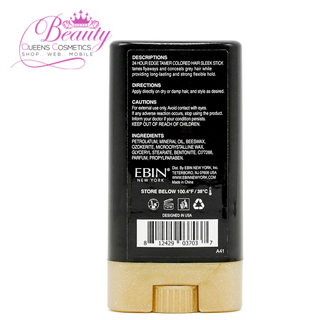 EBIN 24 Hour Edge Tamer Colored Hair Sleek Stick 15g | Extreme Hold
