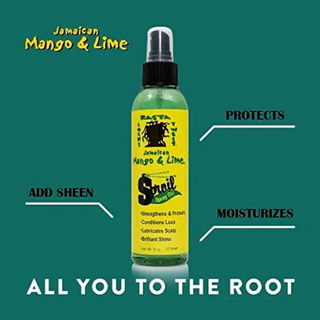 Jamaican Mango & Lime Sproil Spray Oil 6oz- Moisturize, Protect & Add Shine to Hair