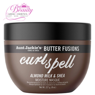 Aunt Jackie’s Butter Fusions Curl Spell Almond Milk & Shea Masque – 227g