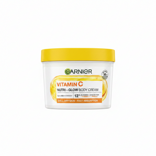 Garnier Vitamin C Nutri-Glow Body Cream 380ml | Brightening & Hydration