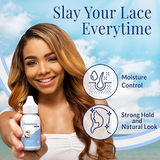 Ghostbond XL Coconut waterproof wig adhesive for lace wigs UK, strong hold for humid and hot conditions