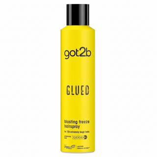 got2b Glued Blasting Freeze Spray 300ml UK extreme hold hair spray for 72 hour styles humidity resistant finish