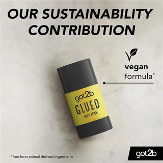 Got2b Glued Wax Stick 50g | 24-Hour Sleek Hold, Vegan & Silicone-Free
