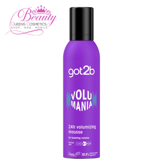 got2b Volumania 24h Volumising Mousse 250ml | Boost Hair Volume & Fearless Hold