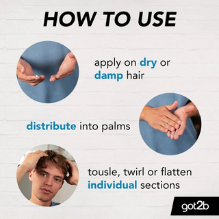 Got2b Beach Matt Paste 100ml | Medium Hold, Matte Finish & Textured Styles