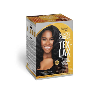 Africa's Best Honey & Castor Tex-Lax Texture Softening System - 1 Complete Application
