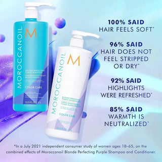 Moroccanoil Blonde Perfecting Purple Conditioner 500ml – Anti-Brass & Hydrating
