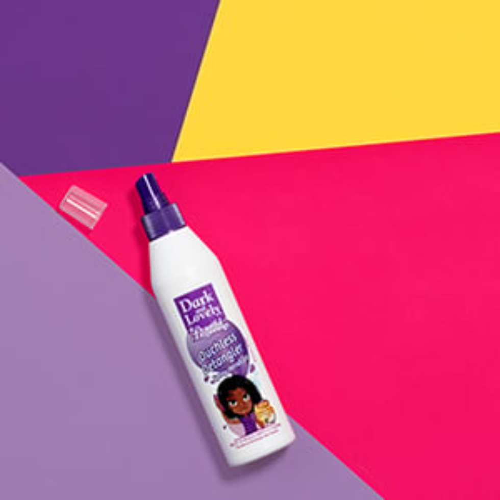 dark and lovely kids ouchless detangler spray for smooth tangle free soft shiny hair